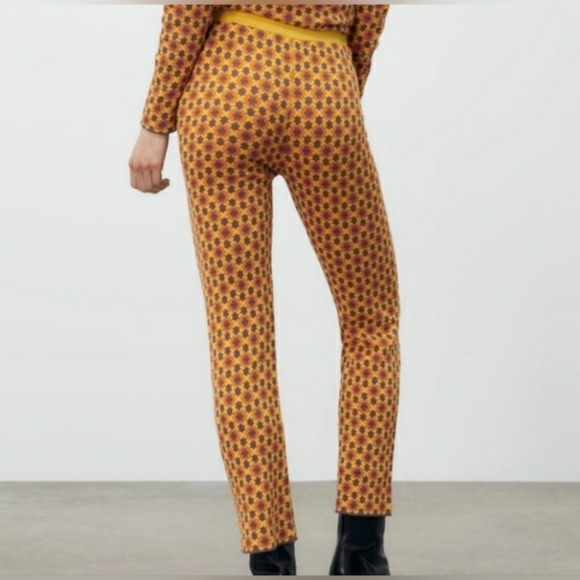 NEW ZARA knit boho pants Small - Picture 5 of 11